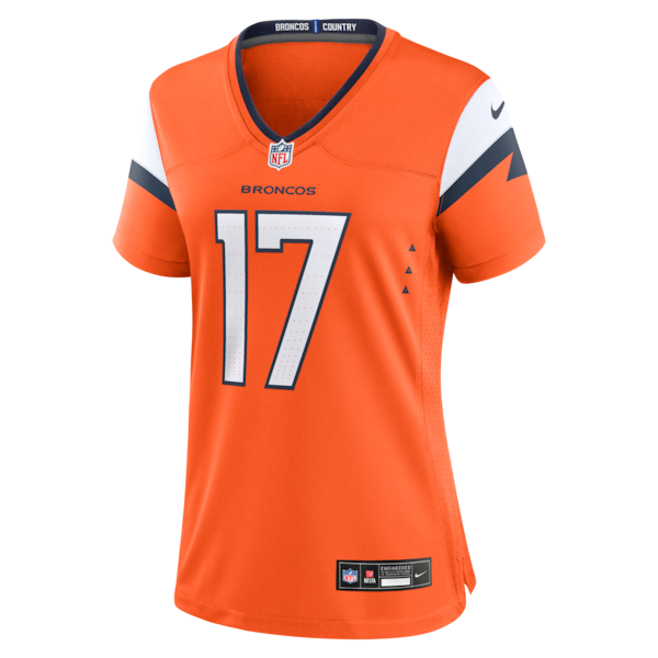 Lil'Jordan Humphrey Denver Broncos Nike Women's Team Game Jersey -  Orange