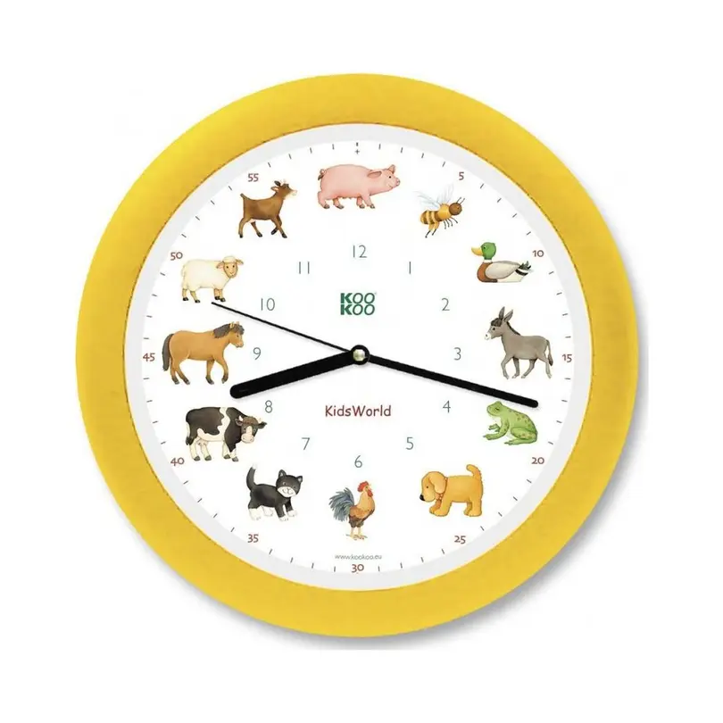 Wanduhr KidsWorld