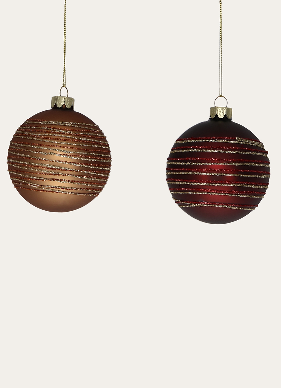 BOULE RAYURES à PAILLETTES (COLORIS ALÉATOIRE) OPÉRA/PÉCAN