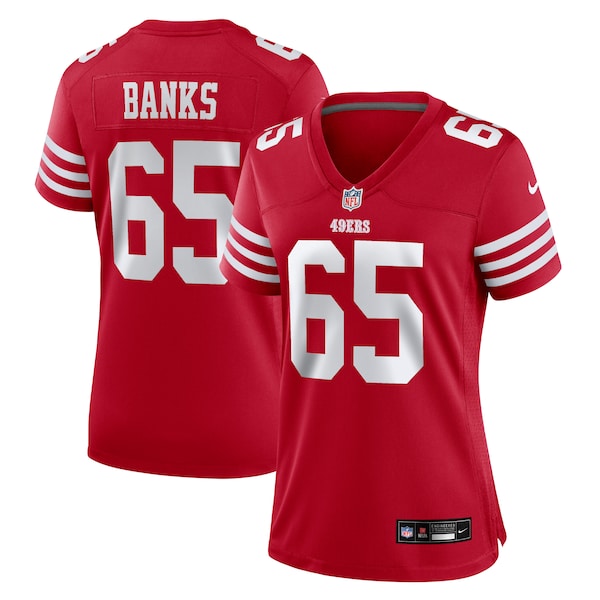 Aaron Banks San Francisco 49ers Nike Women's  Game Jersey -  Scarlet