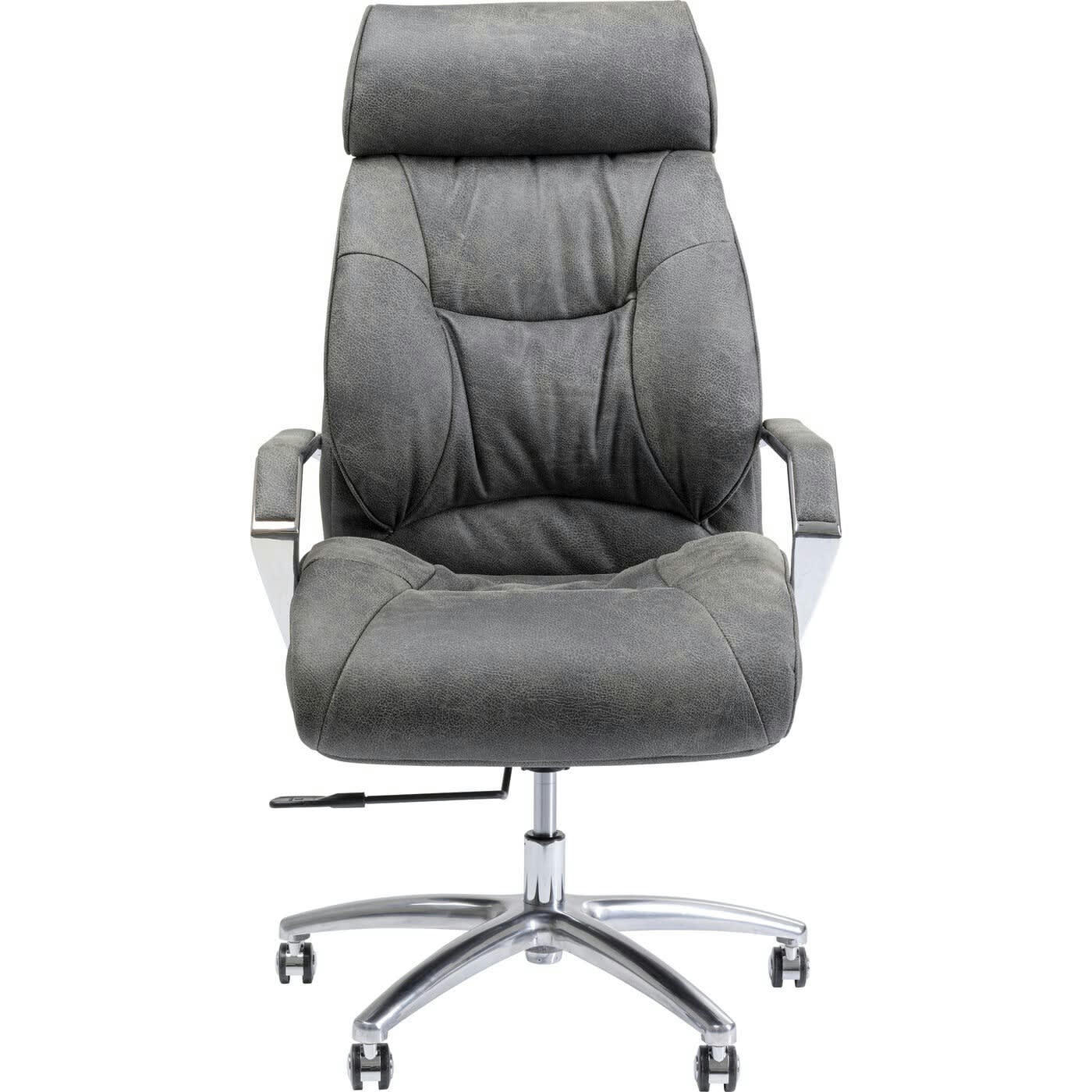 CIGAR LOUNGE - Fauteuil de bureau Cigar Lounge gris Kare Design
