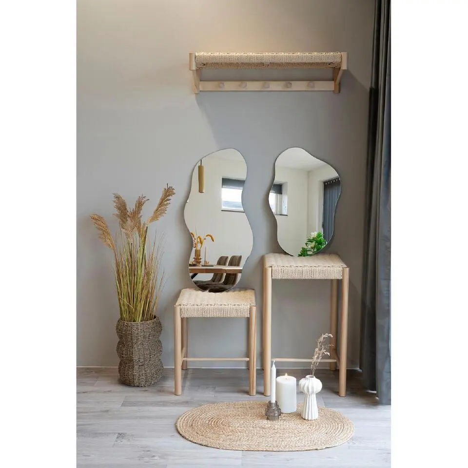 Nest of Nora Wandspiegel organische vorm 40x60 cm - Glass