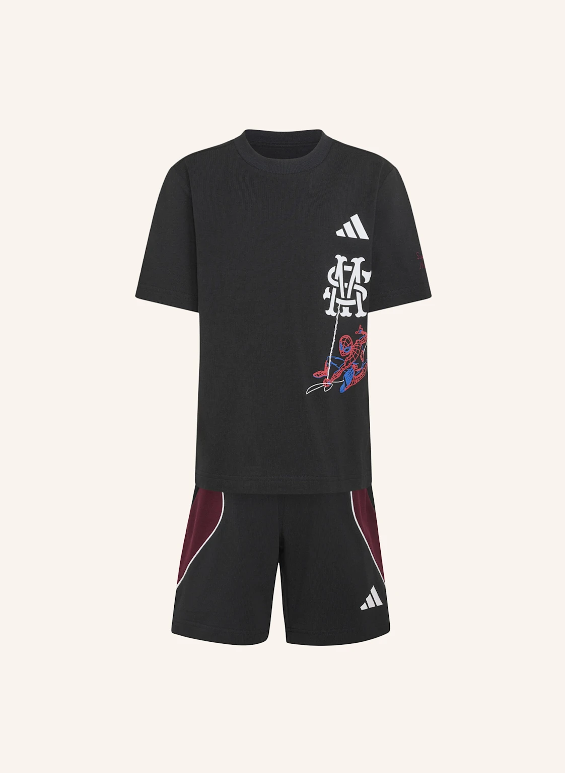 adidas ADIDAS MARVEL SPIDER-MAN SET, T-SHIRT UND SHORTS