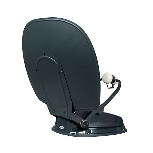 Antenne Auto 60cm G6  Connectée Compact Grise   Démodulateur TNTSAT ANTARION