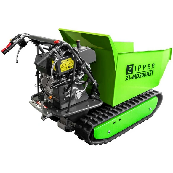 Miniraupendumper »ZI-MD500HST«, grün, 3,6 kW, Tankinhalt: 6 l, ohne Akku