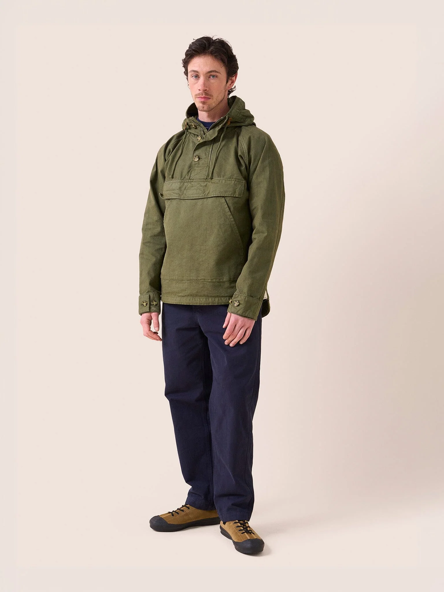 Oslo Cotton Overhead Parka Jacket