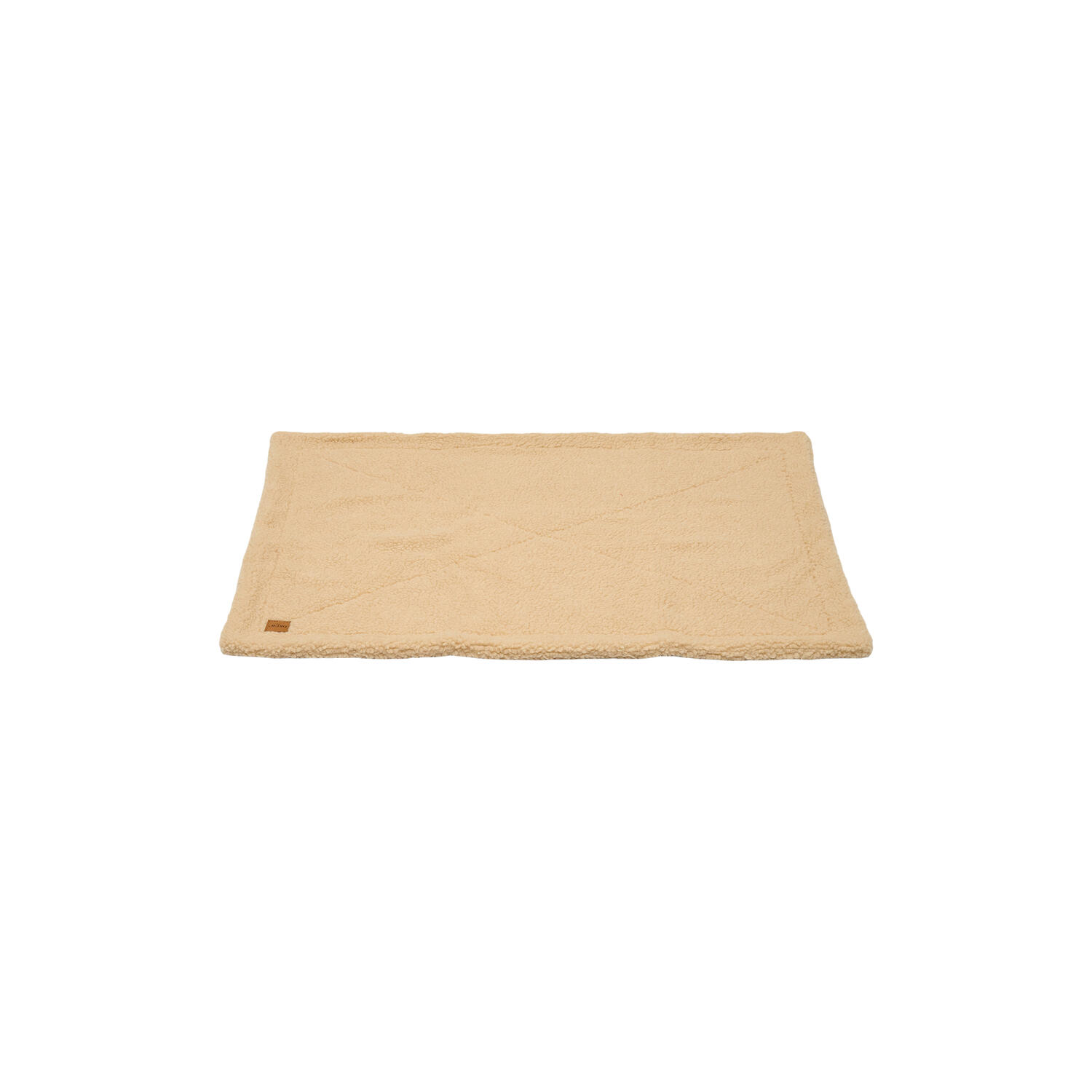 Teddy Hundet&aelig;ppe, beige