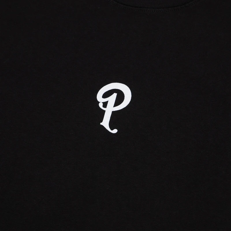 Politics Center P Logo Tee - Black
