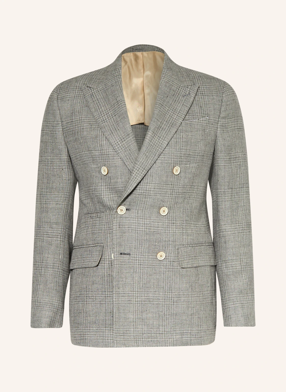 eleventy Sakko Extra Slim Fit mit Leinen