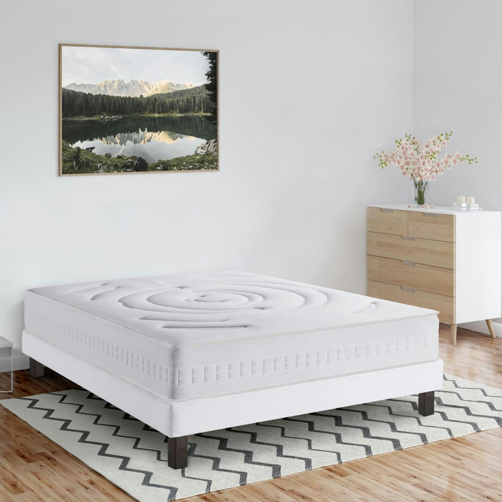 INFLUENCE-R - Matelas 100% ressorts et latex, accueil enveloppant 180x200 cm