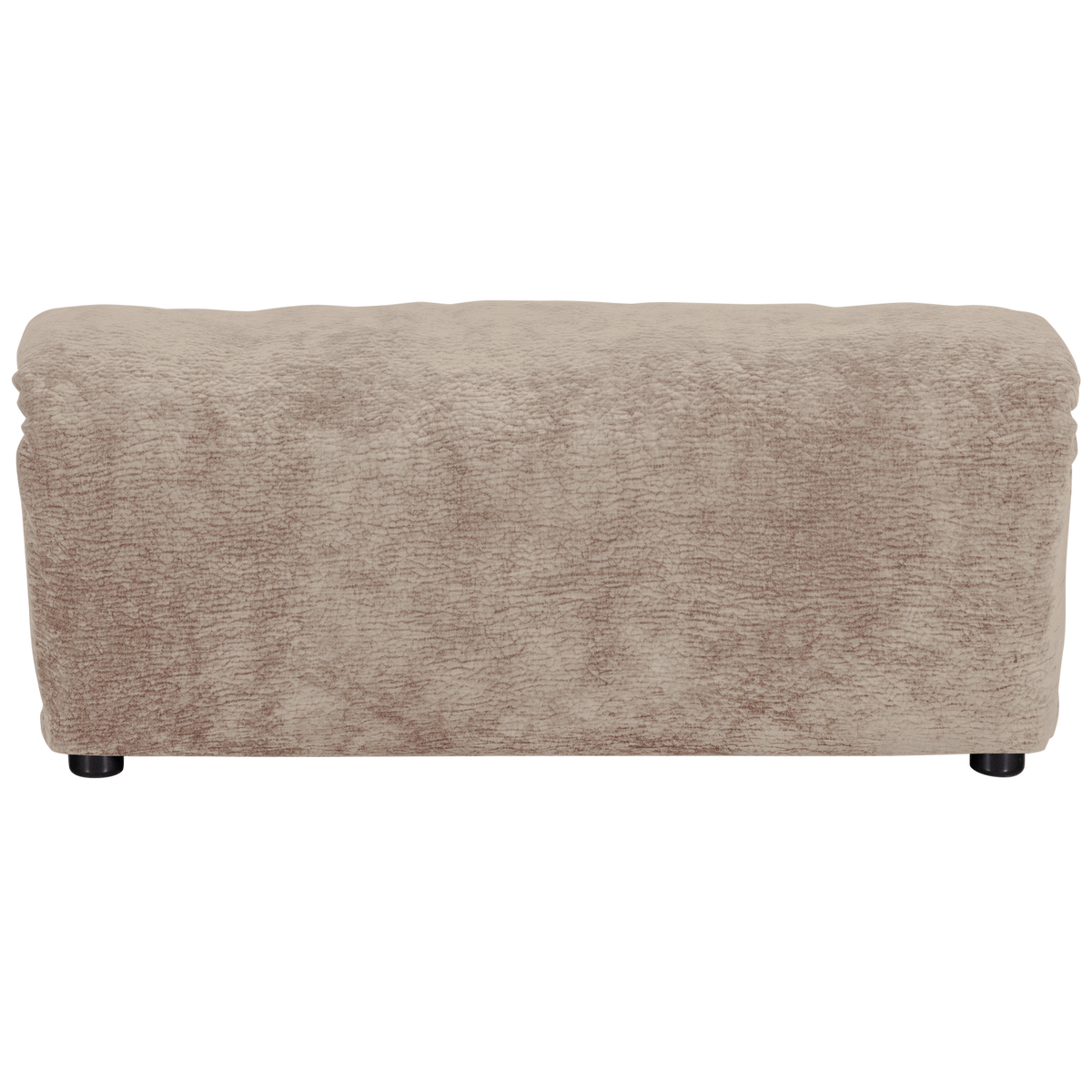 WOOOD hocker Baggy - 3D Chenille - Zand - 45x91x51