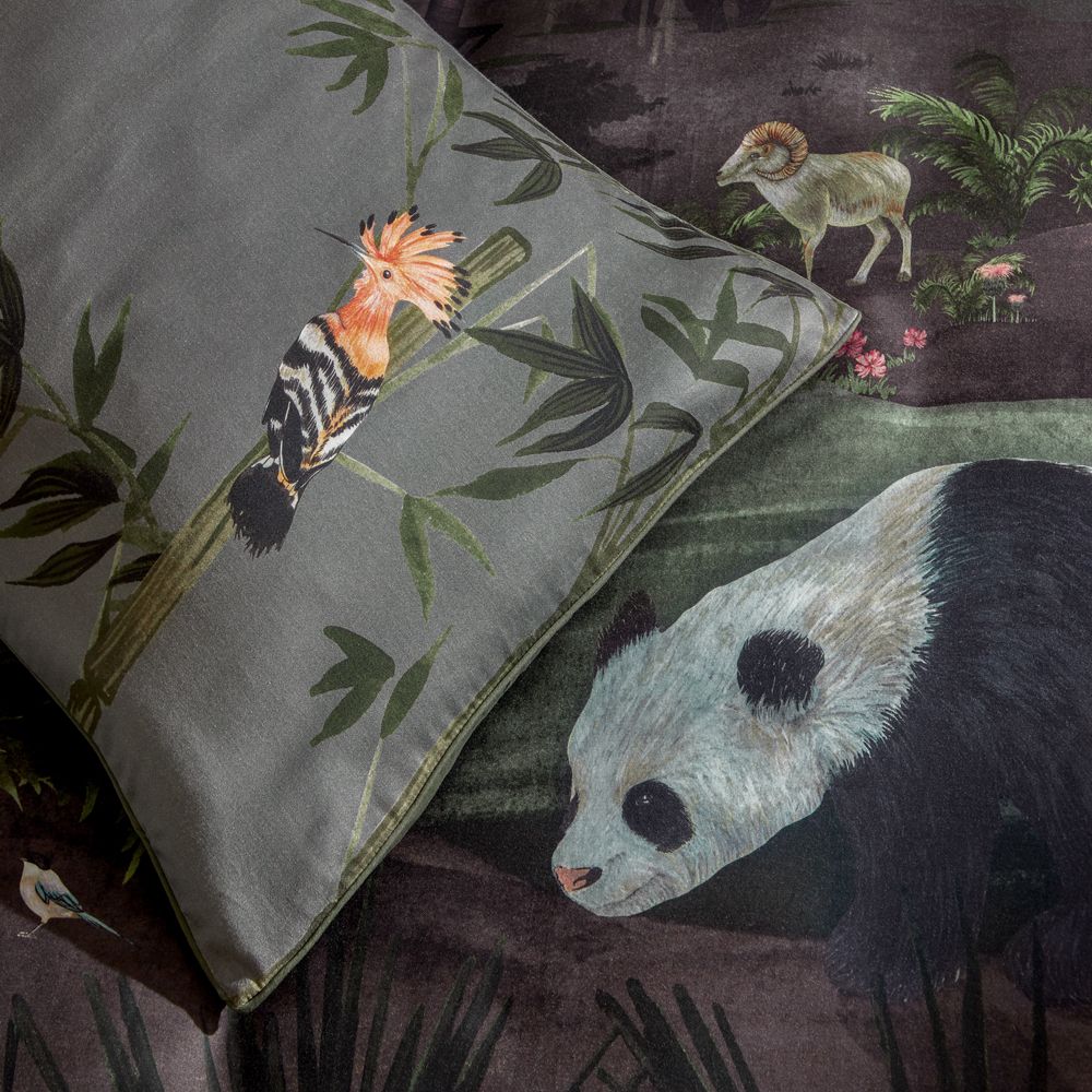 Paoletti Chuan Exotic Jungle Pillowcase Pair
