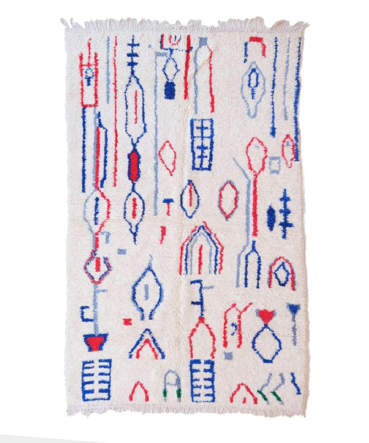 BERBERE - Tapis Berbere marocain pure laine 144x252