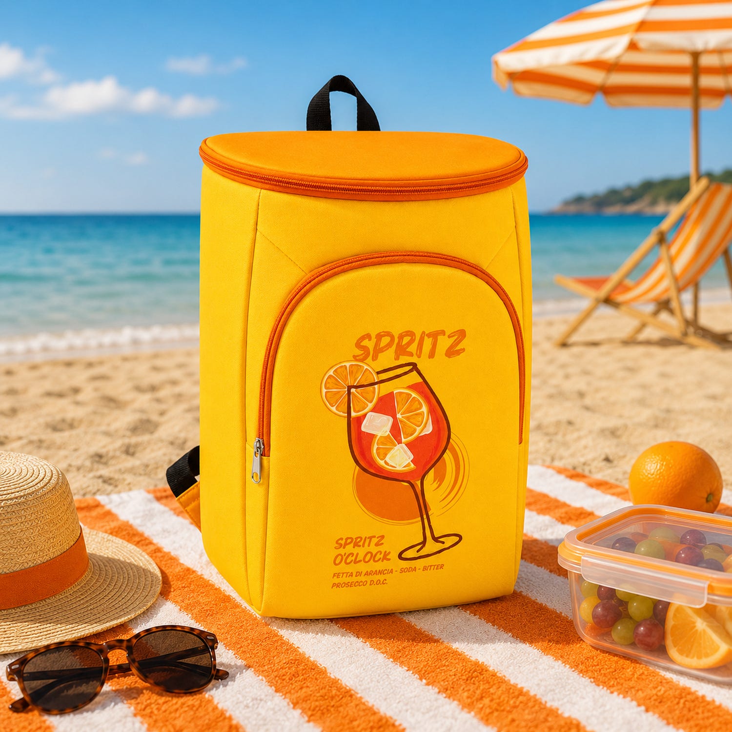 Zaino termico 20 L arancione Spritz