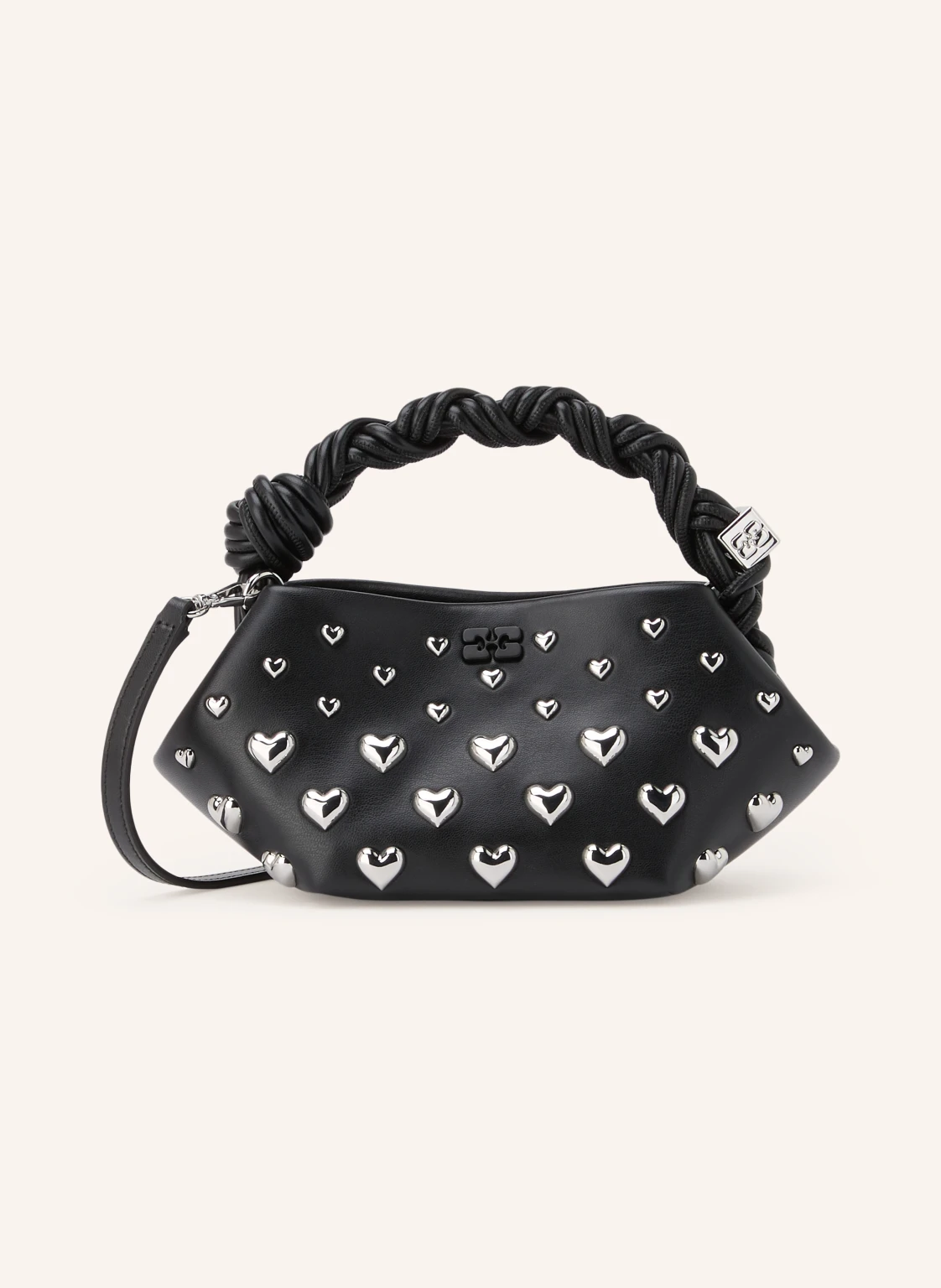 GANNI Handtasche BOU MINI mit Nieten