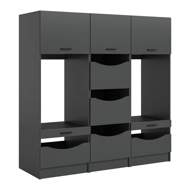 Waschmaschinenschrank 3-teilig Free