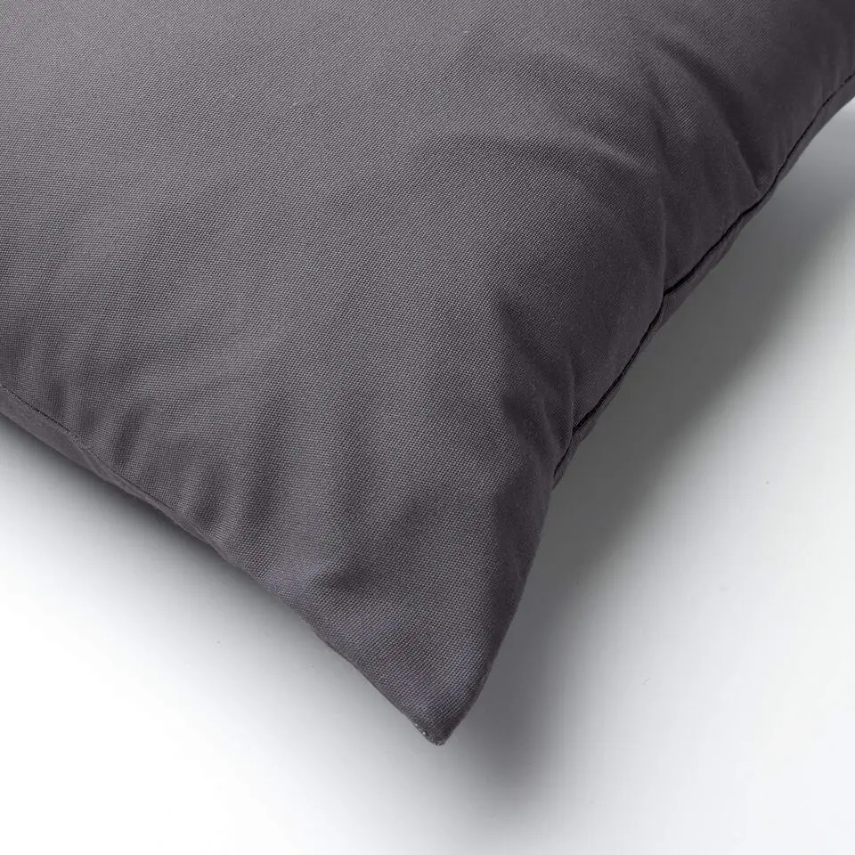 Kussenhoes Santorini - Charcoal Gray - 45x45 cm