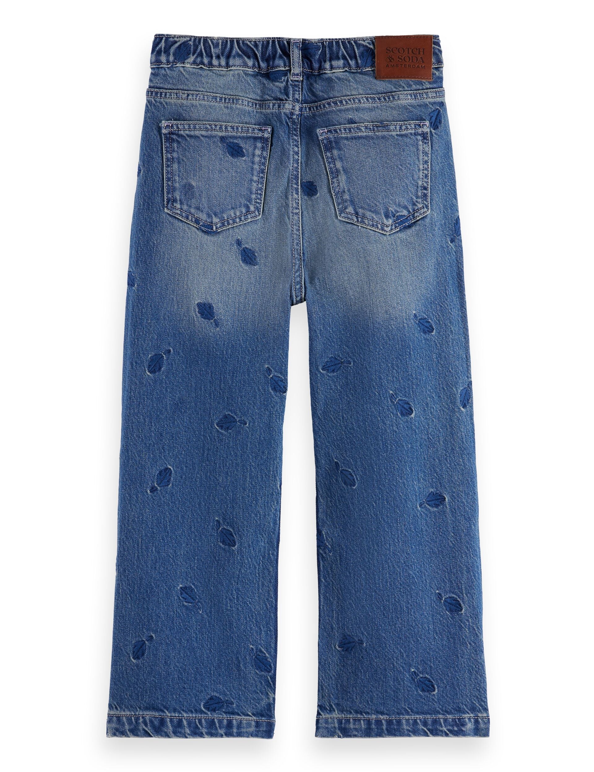 Girls' The Deep loose jeans — Best of Blauw