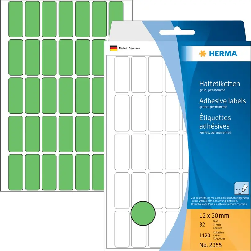 Etiketten Herma
