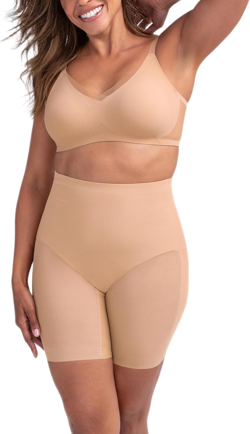 HONEYLOVE Mid-Waist Short - Strong Compression Shapewear for Women