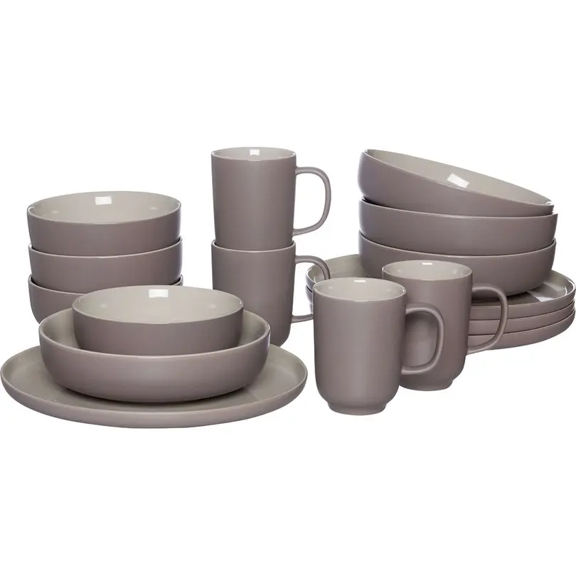 Geschirrset 16-teilig Jasper