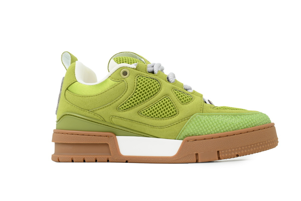 Louis Vuitton LV Skate Sneaker Green White
