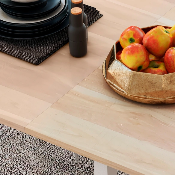 Esstisch, ausziehbar, LxBxH: 160 x 70 x 76 cm