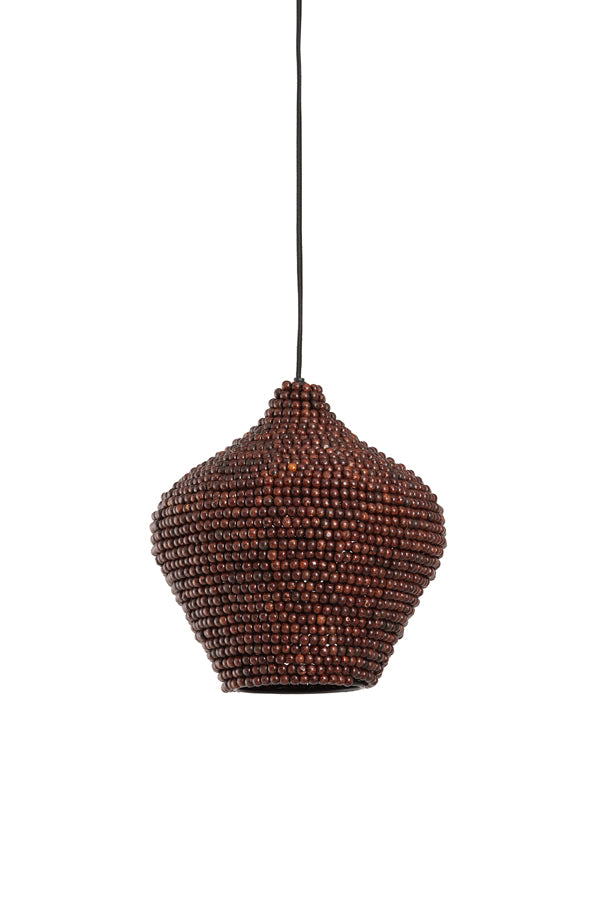 Light & Living hanglamp KALENGA - bruin - Ø28x30cm