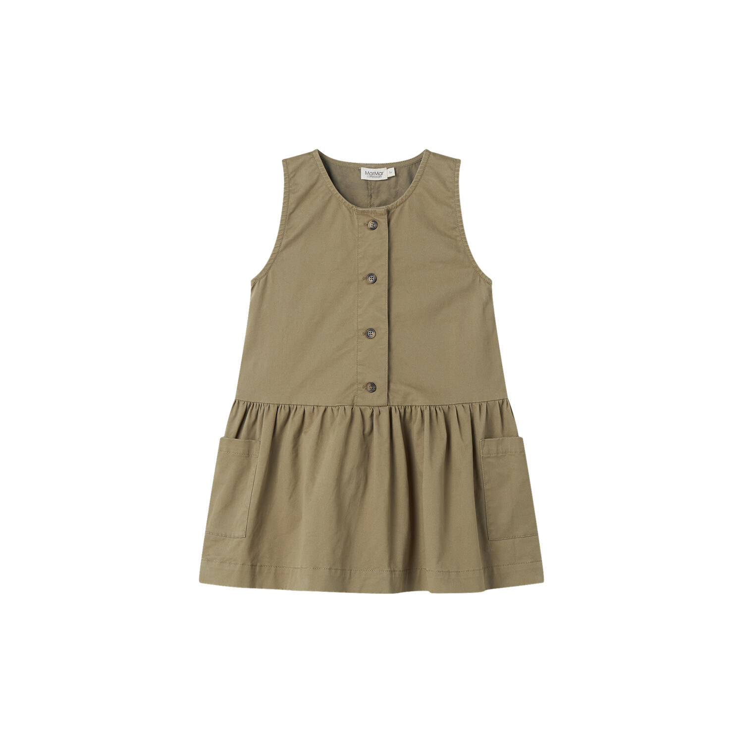 Davo Dress, palm leaves