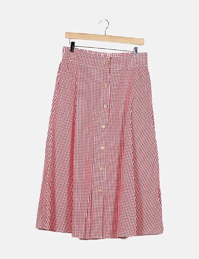 Camaïeu midi skirt