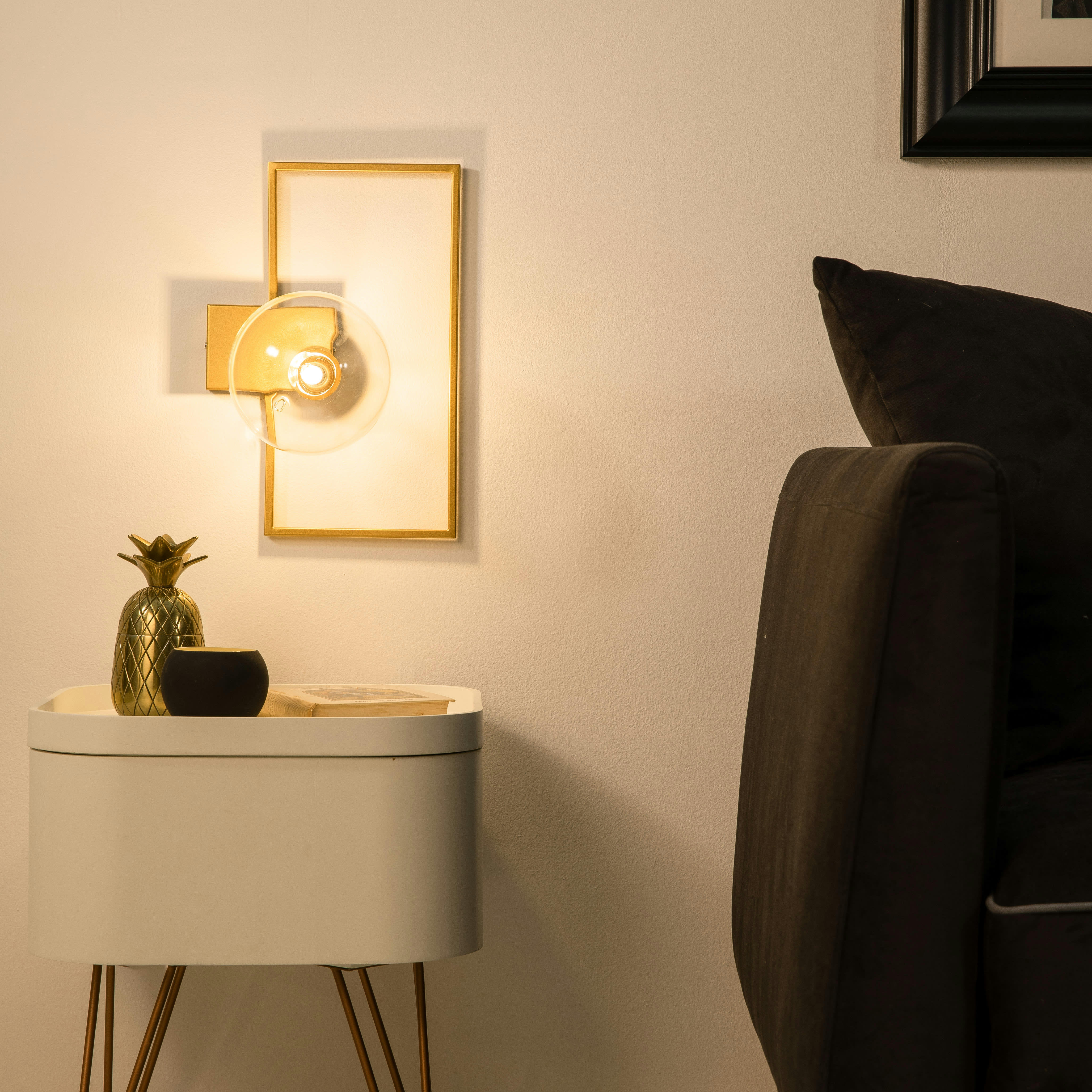 SPOT - Applique en métal doré