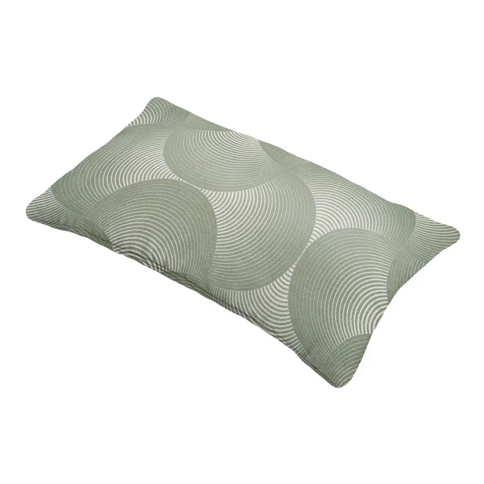 Madison - Sierkussen Napels - Groen - 30x50x10cm - Set van 4