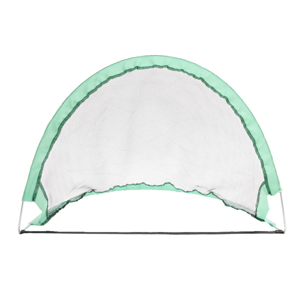 Cage de foot pop-up pliable bleu 60x40xH40cm (2 pièces)