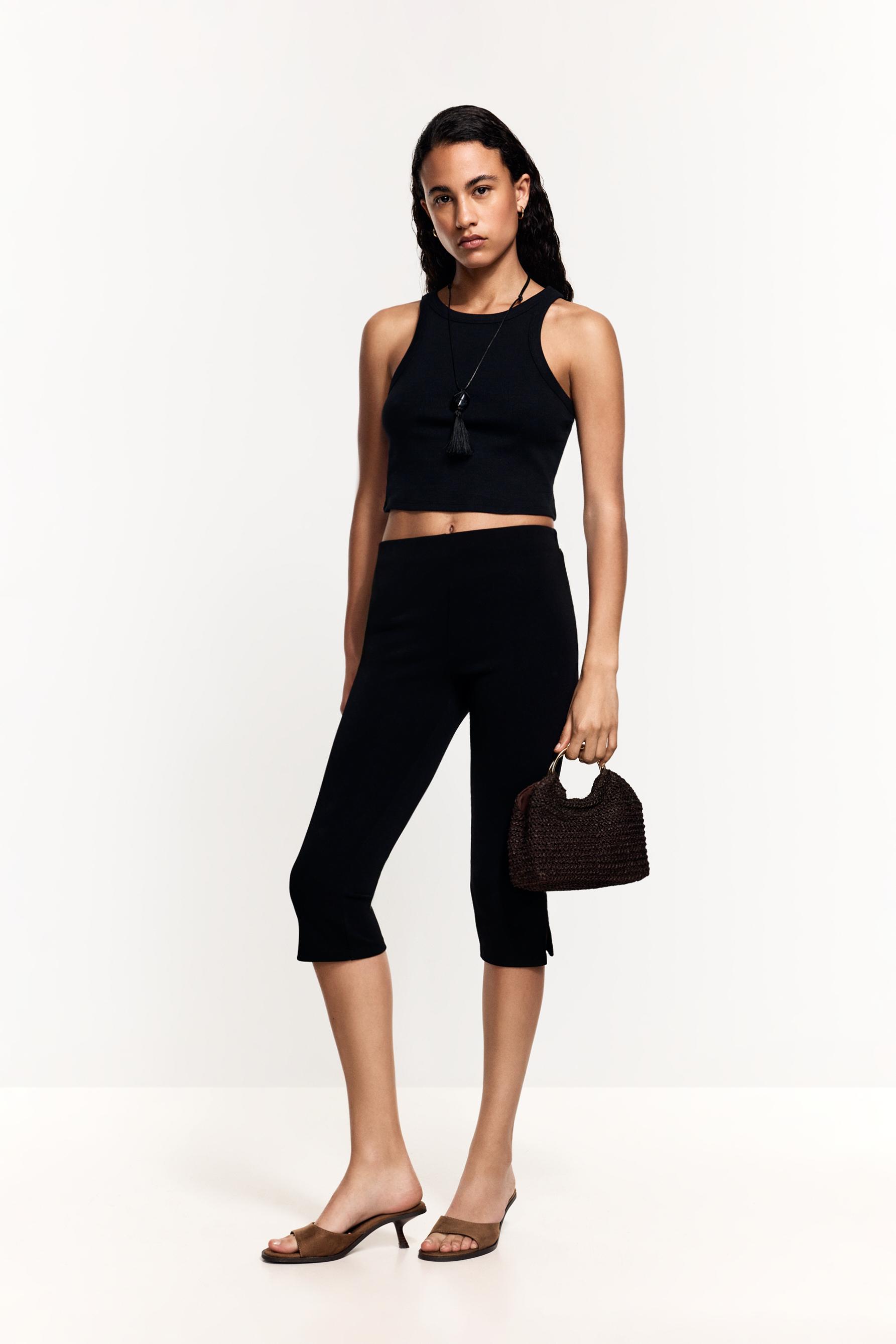 Camiseta nadadora cropped