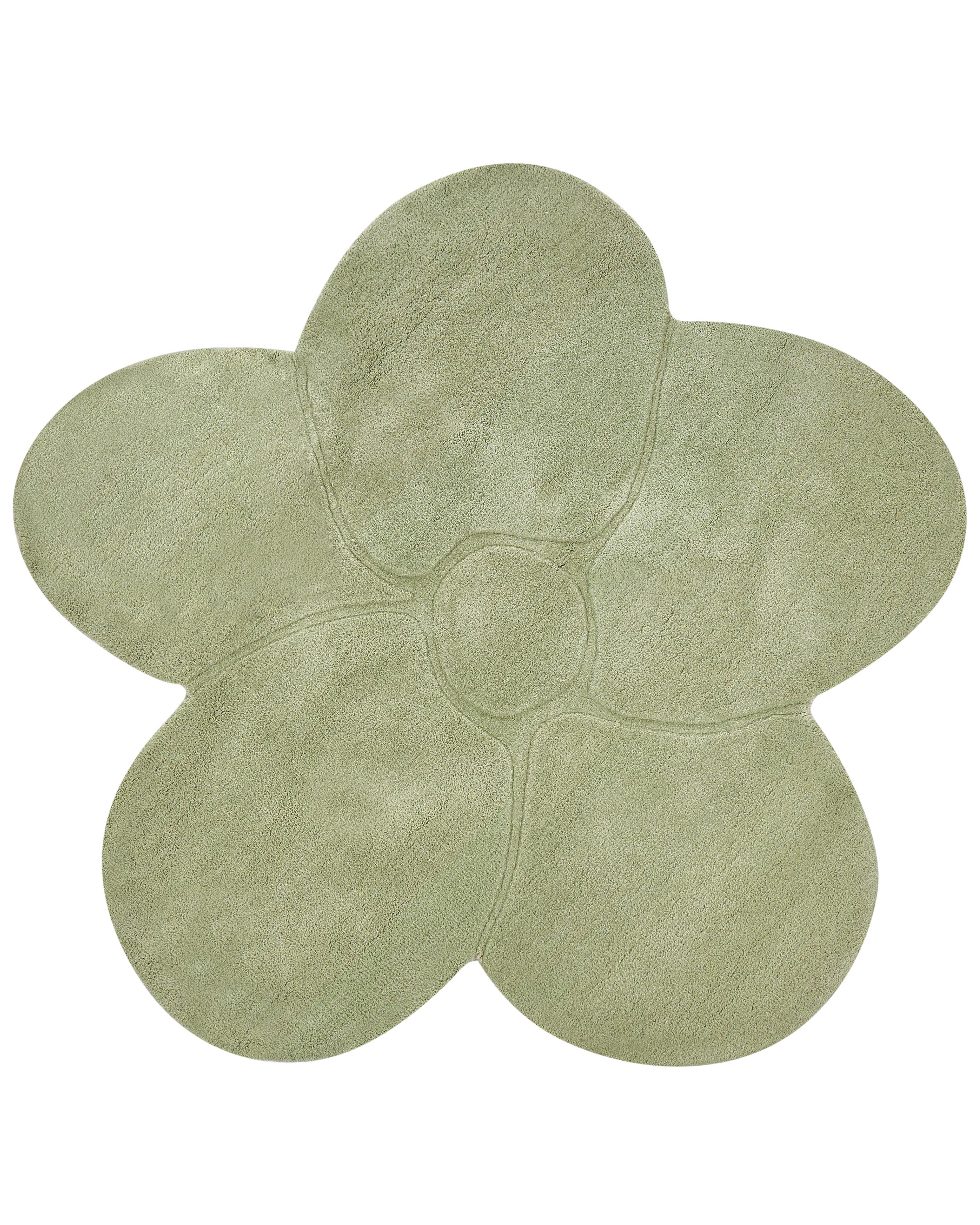 Rug KOKKINI Light Green ? 140 cm Wool