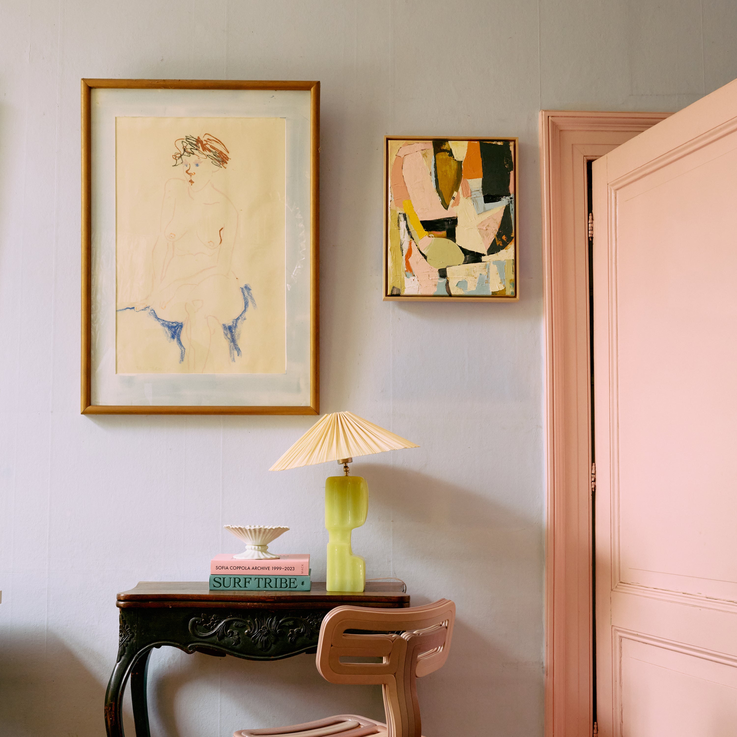 HKliving Framed Artwork Schilderij - Colour Compliment