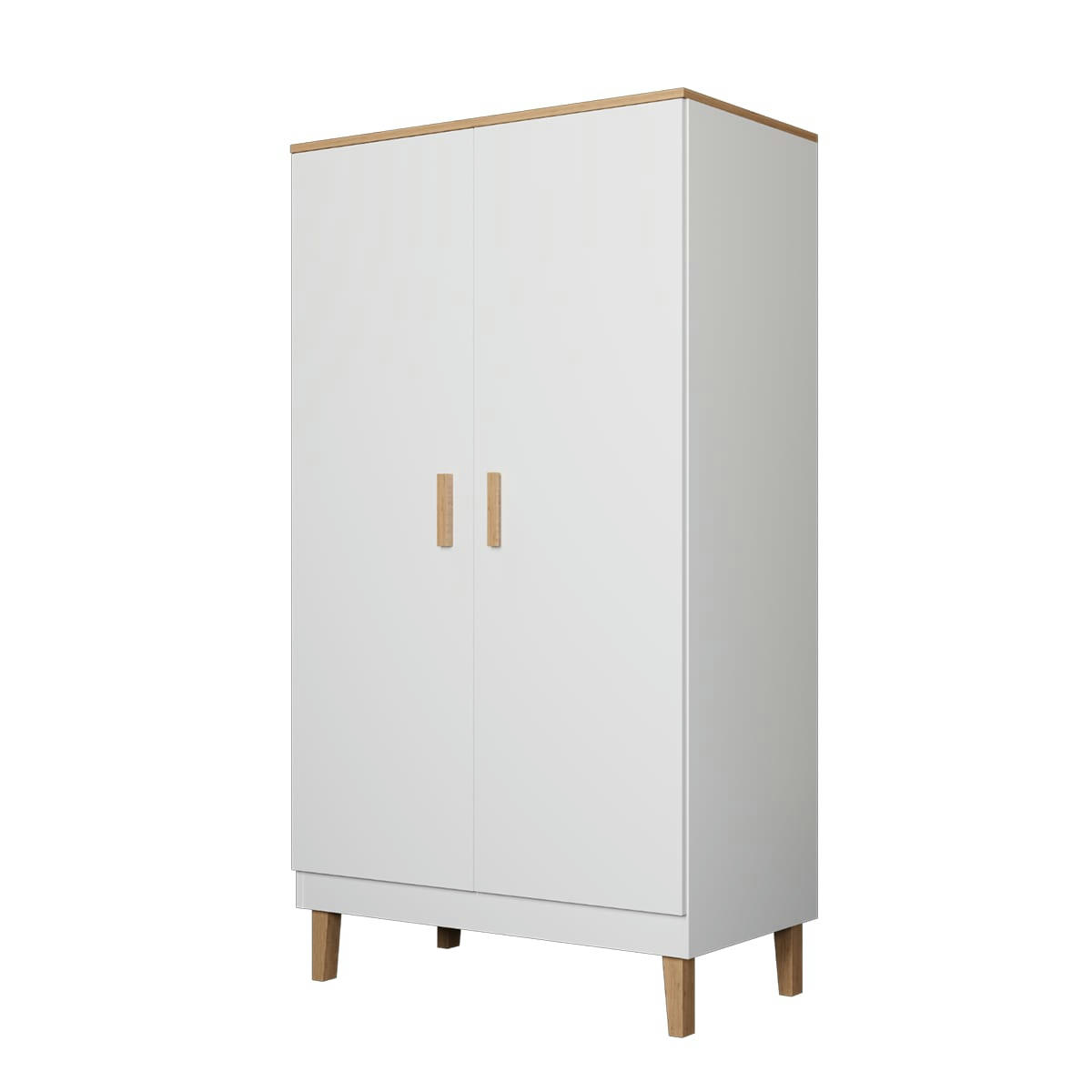 - Armoire 2 portes blanc