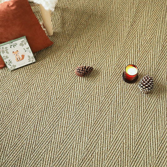 Jonc de mer - Assam - Chevron - Rouleau de 2m x 4m