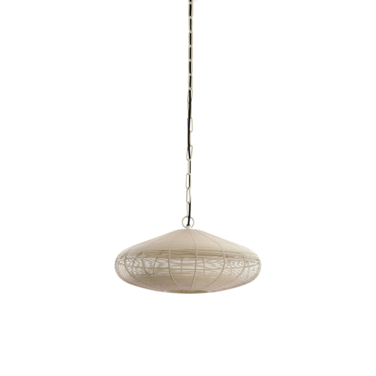 Light & Living - Bahoto hanglamp Ø40x18 cm - mat crème