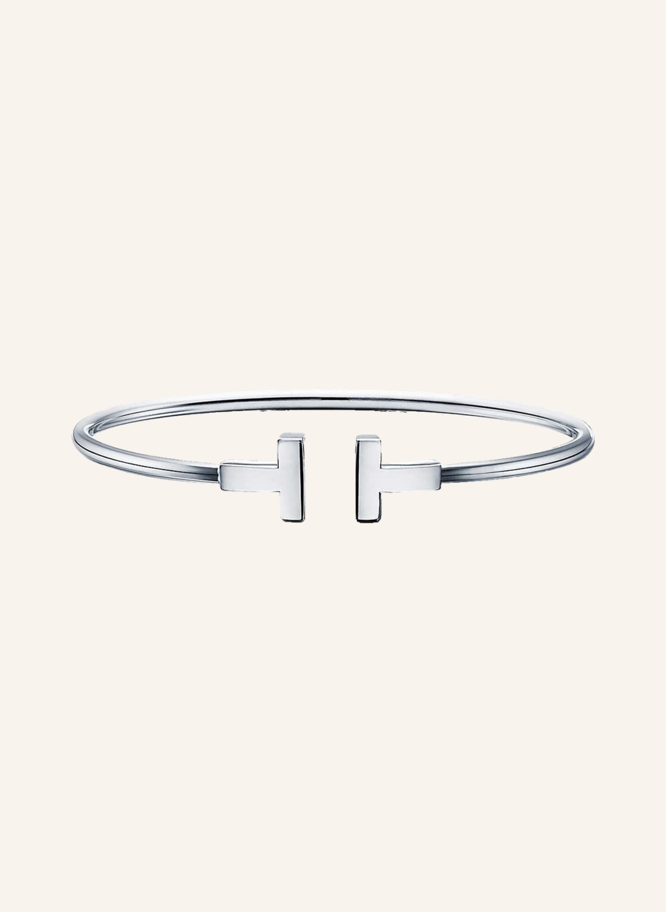 TIFFANY & Co. Armreif TIFFANY T WIRE aus 18 Karat Weißgold