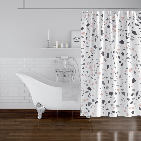 VENEZIANA WHITE Shower Curtain by Kavka Designs