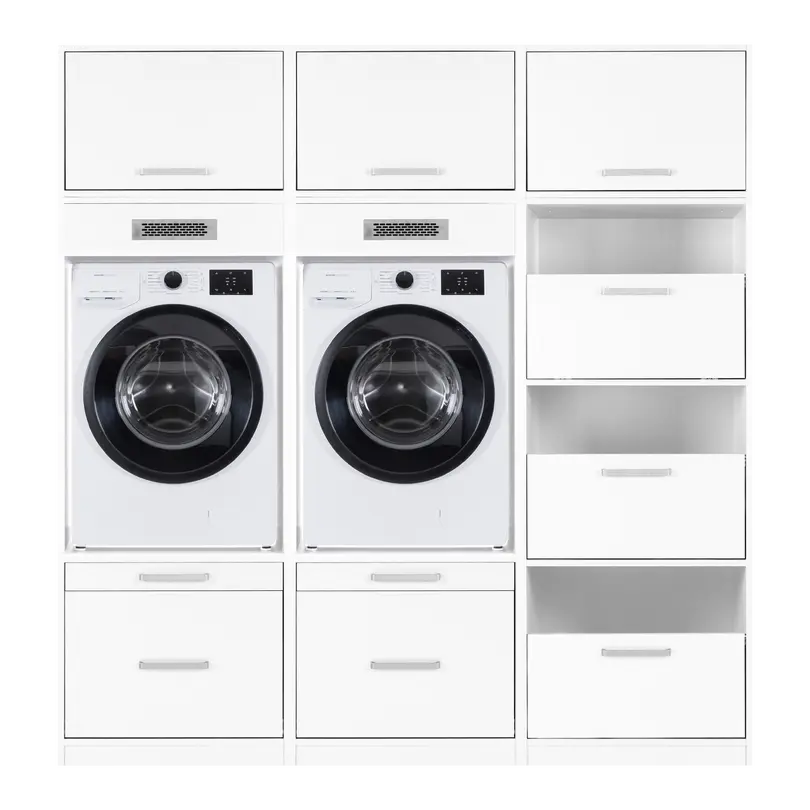 Waschmaschinenschrank 6-teilig Flow