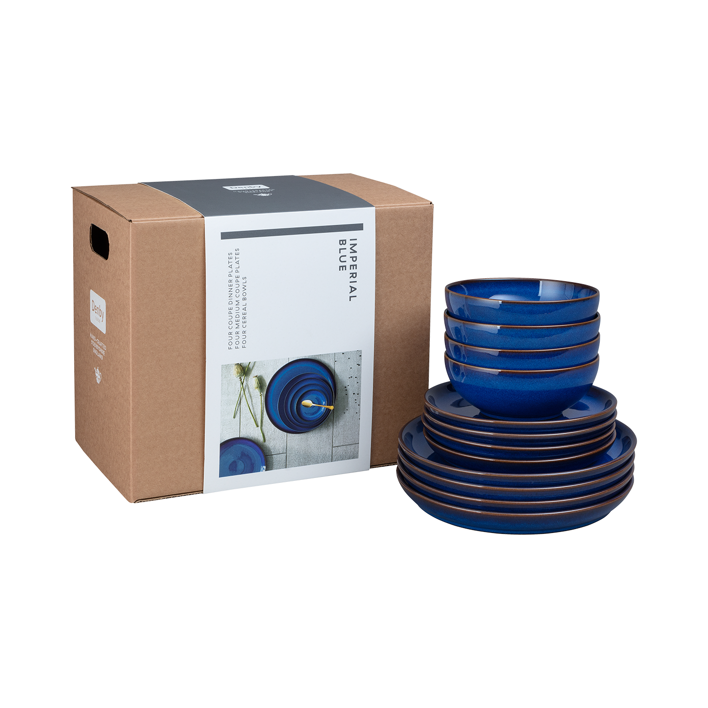 Imperial Blue Coupe 12 Piece Set