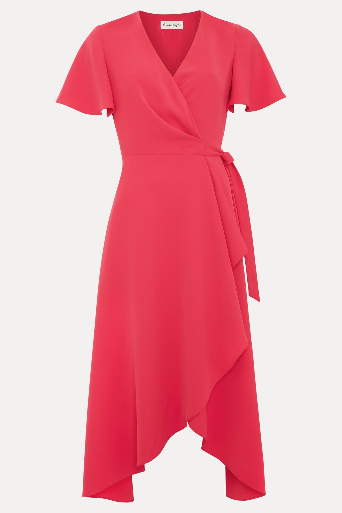 Phase Eight Julissa Short Sleeve Wrap Midi Dress