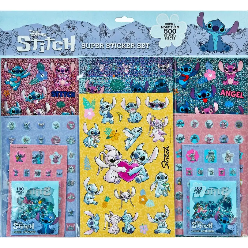 Sticker 500er-Set Stickers