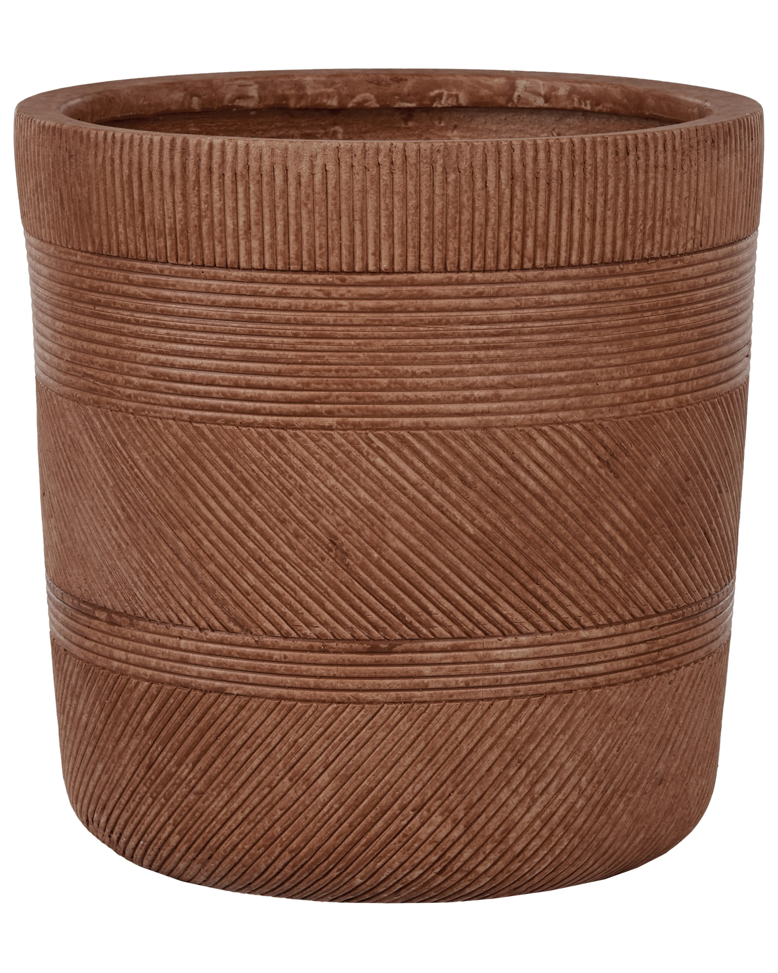 Plant Pot VOULA 31 cm Brown