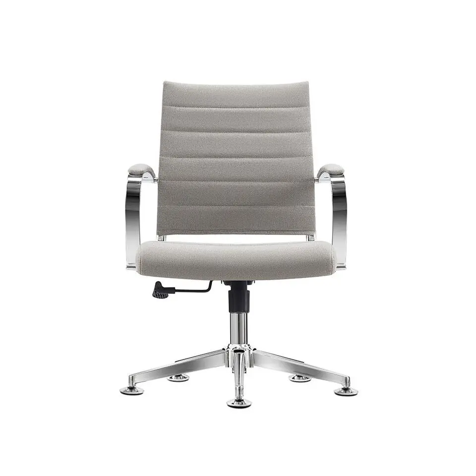 Vergaderstoel C&aacute;diz Lichtgrijs - Stof