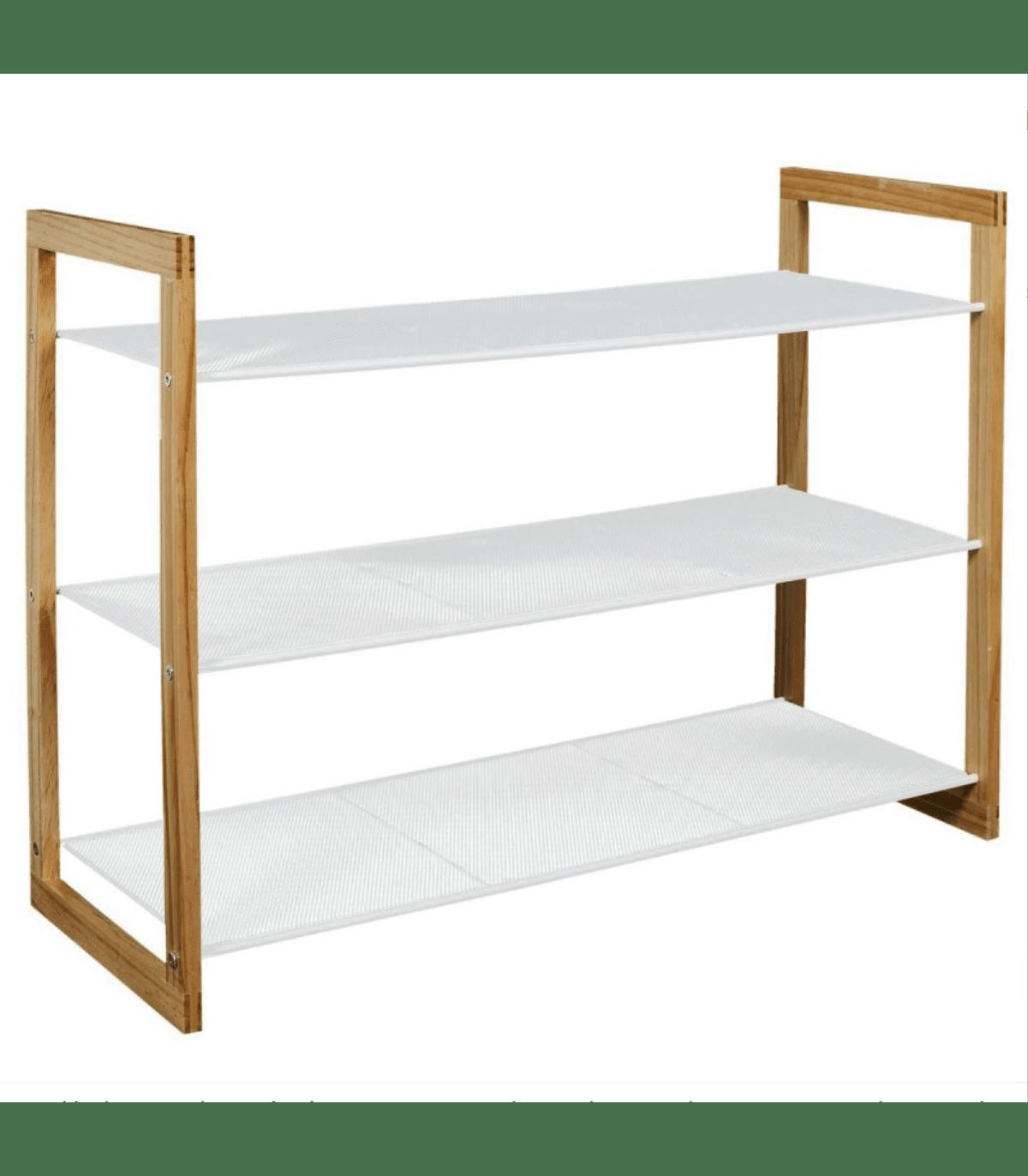 - Meuble à chaussures 3 étagères - L74 x H55 cm