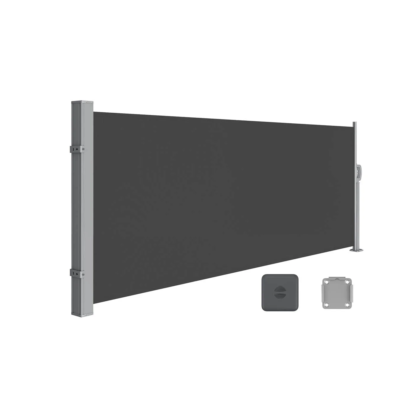 Store latéral avec caisson rétractable