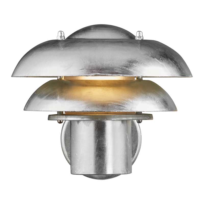 Nordlux Kurnos Wandlamp Buiten - E14 - IP54 - Verzinkt